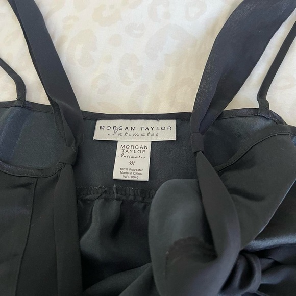 Vintage Black Slip Dress - Picture 5 of 5